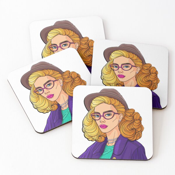 Item preview, Bold Retro Woman Character Illustration designed and sold by Silrom.