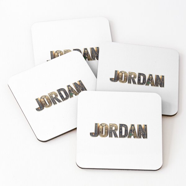 Item preview, Jordan Typography Art – Cultural Heritage Letter Design designed and sold by VladisWorld.