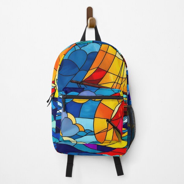 Item preview, Stained Glass Sailboat designed and sold by ChanceTwoArt.