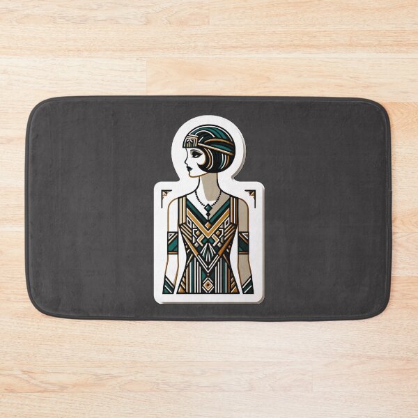 Item preview, Art Deco Flapper Pinup Roaring Twenties Glamour Print designed and sold by PinUpPizzazz.