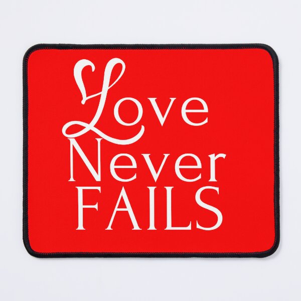 Item preview, Love Never Fails designed and sold by The Long's Way Home.