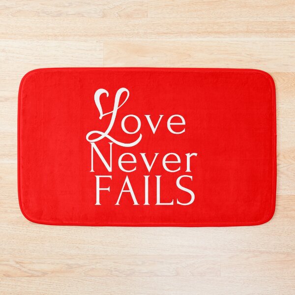 Item preview, Love Never Fails designed and sold by The Long's Way Home.
