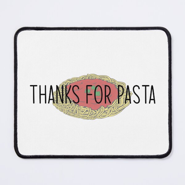 Item preview, "Thanks for pasta" - Heated Rivalry funny quote, Ilya Rozanov and Hollander family spaghetti, Shane Hollander, Hollanov, The Cottage designed and sold by RosefinchArt.