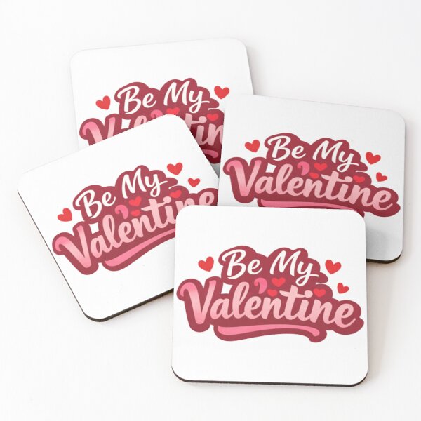 Item preview, Be My Valentine Love Message designed and sold by TrendlyStudio.