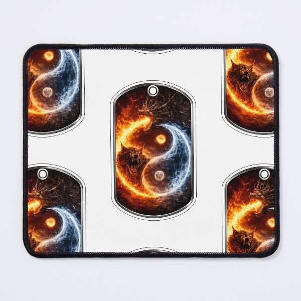 Item preview, Dual Realms: Dragon vs Wolf designed and sold by Fuskiss.