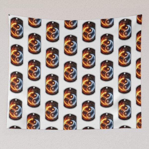 Item preview, Dual Realms: Dragon vs Wolf designed and sold by Fuskiss.