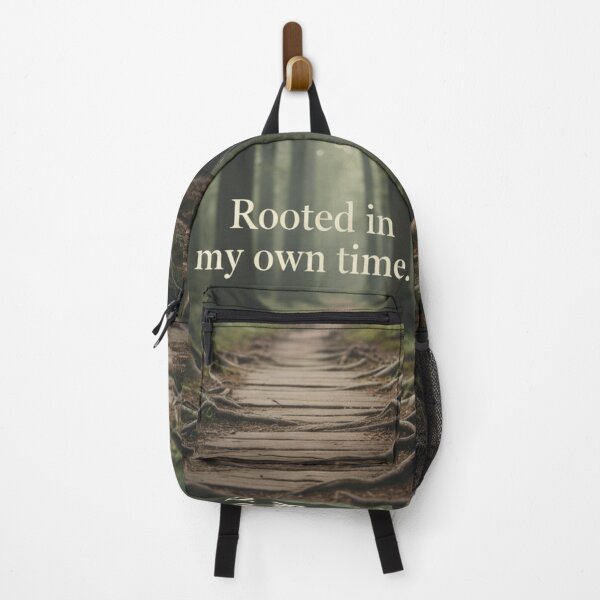 Item preview, Rooted in My Own Time- Nature Pathway Quote Design designed and sold by PureMuse.