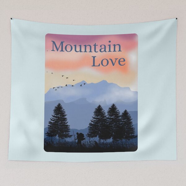 Item preview, Mountain Love, Where Dawn Meets Dusk designed and sold by Nightshade Pixie Creations.