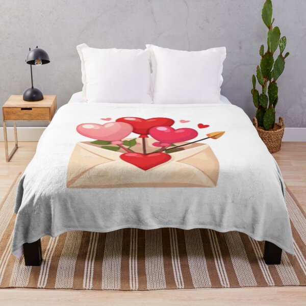Item preview, Romantic Love Letter With Hearts designed and sold by TrendlyStudio.