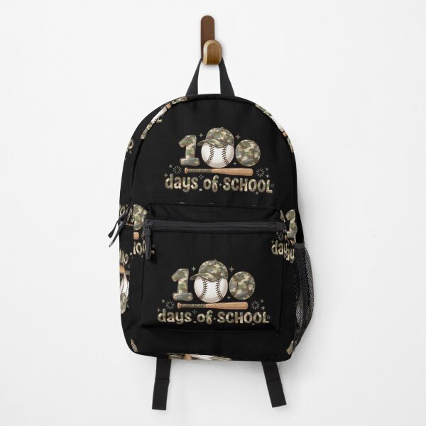 Item preview, 100 Days of School Baseball Camo, Camo Cap boy School design, Baseball Fans, Funny Boys Kids 100th Day, Baseball 100 days Gift Teacher designed and sold by Ali-printshop.