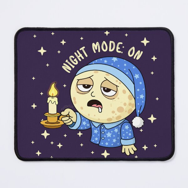 Item preview, Night Mode: On designed and sold by Mustachio-Draws.