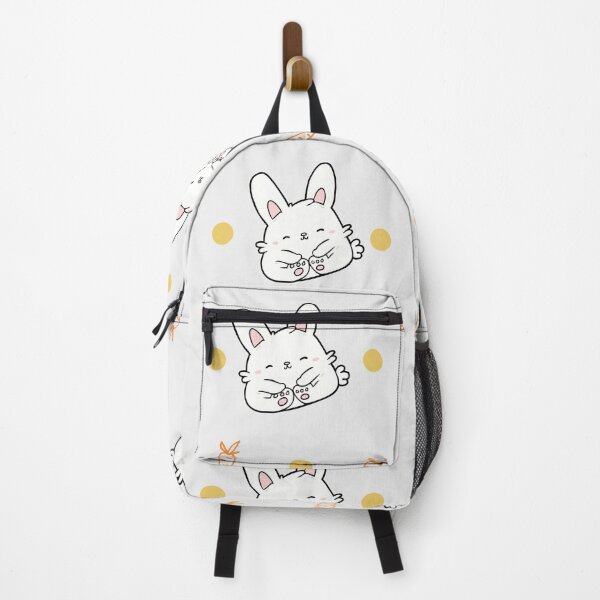 Artikelvorschau, Niedliches Kinderzimmerbild mit molligem Häschen - Süßes Muster fürs Babyspielzimmer entworfen und verkauft von DesignsVault.