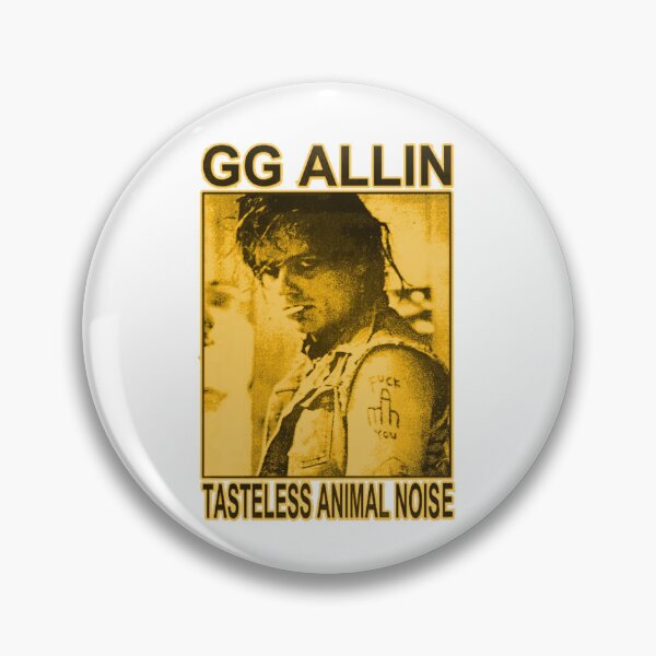 Item preview, GG ALLIN - TASTELESS ANIMAL NOISE - URINE YELLOW designed and sold by skeletons-lair.