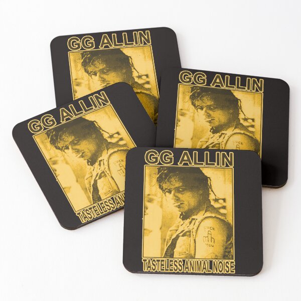 Item preview, GG ALLIN - TASTELESS ANIMAL NOISE - URINE YELLOW designed and sold by skeletons-lair.