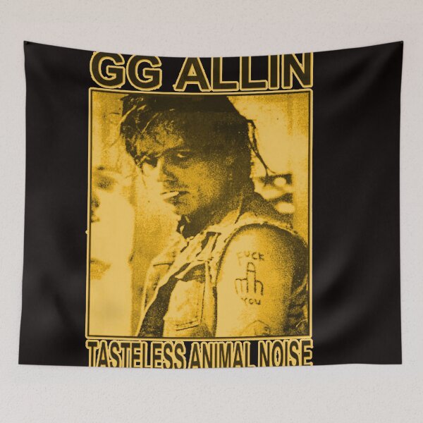 Item preview, GG ALLIN - TASTELESS ANIMAL NOISE - URINE YELLOW designed and sold by skeletons-lair.