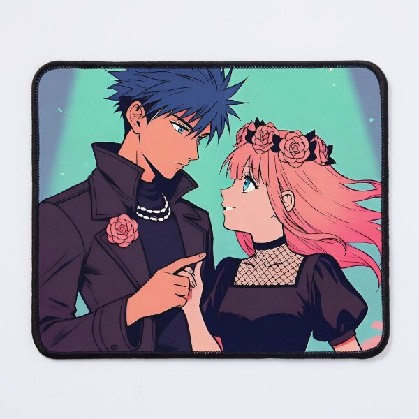 Item preview, Cute Emo Couple designed and sold by petricorstudios.