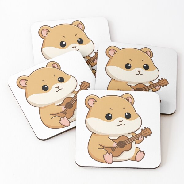 Item preview, Hamster Playing an Ukulele designed and sold by Delamoon.