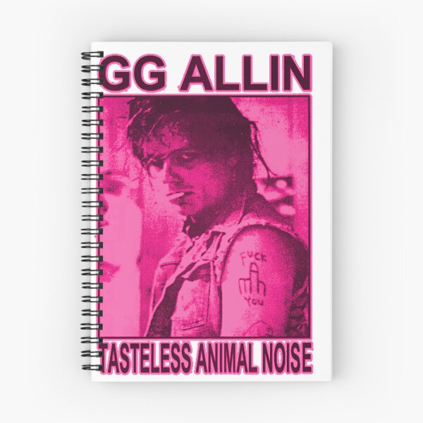 Artikelvorschau, GG ALLIN - TASTELESS ANIMAL NOISE - HOT PINK entworfen und verkauft von skeletons-lair.