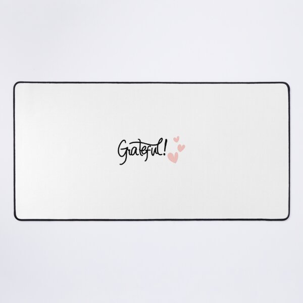 Item preview, Grateful Text Heart Design designed and sold by Studio Sonder.