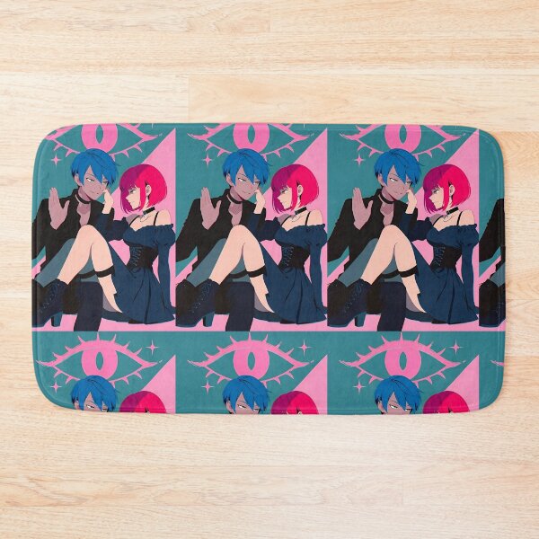 Item preview, Cute Anime Goth Emo Couple designed and sold by petricorstudios.