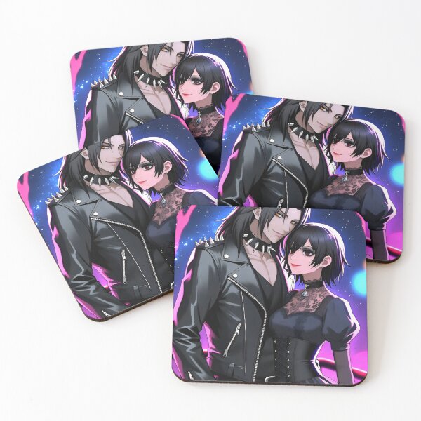 Item preview, Happy Valentine's Day, Aesthetic Goth Couple! designed and sold by petricorstudios.