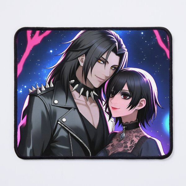 Item preview, Happy Valentine's Day, Aesthetic Goth Couple! designed and sold by petricorstudios.