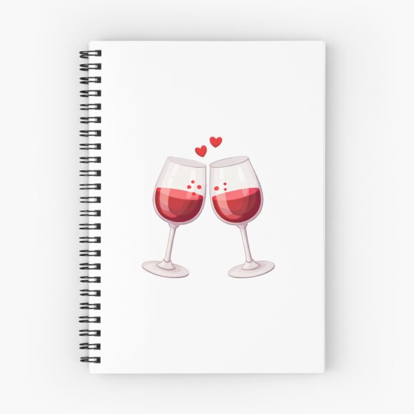 Item preview, Romantic Wine Toast For Two designed and sold by TrendlyStudio.