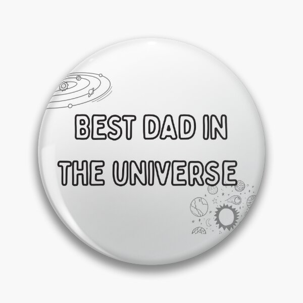 Item preview, Best dad in the universe designed and sold by Art Dila Studio.