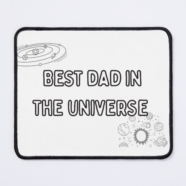 Item preview, Best dad in the universe designed and sold by Art Dila Studio.