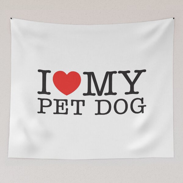 Item preview, I Love My Pet Dog designed and sold by shitpostee.