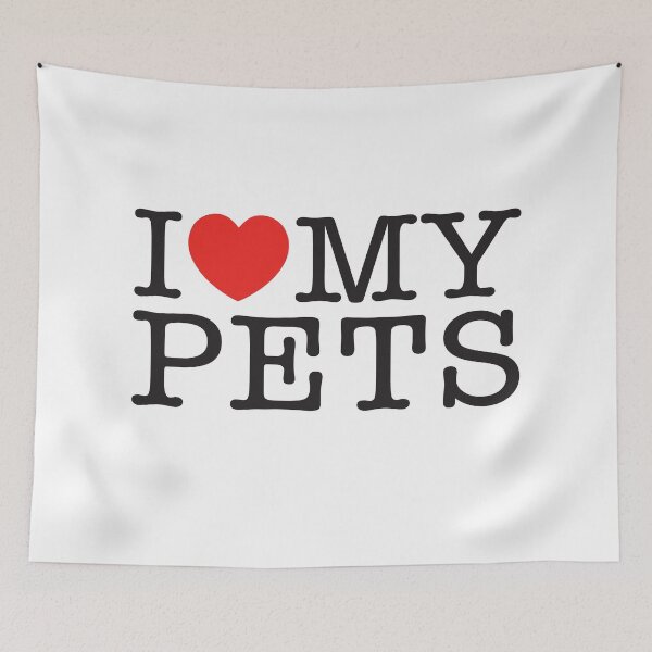 Item preview, I Love My Pets designed and sold by shitpostee.