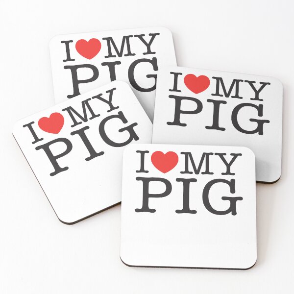 Item preview, I Love My Pig designed and sold by shitpostee.