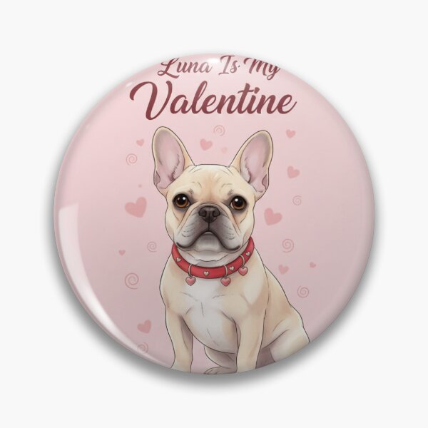 Item preview, Luna French Bulldog Valentine Dog Mom Cute Custom Name Gift designed and sold by chessnegocios.