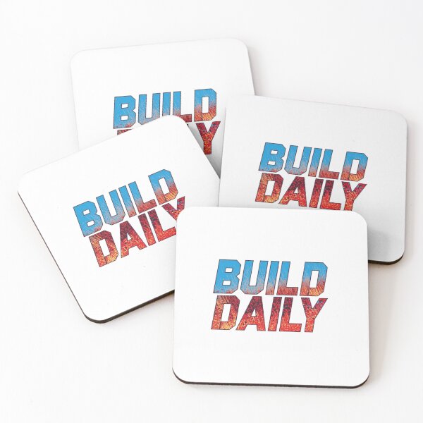 Item preview,  Build Daily Tee — Motivational Gym T-Shirt for Fitness & Progress designed and sold by DailyDoseApparel.