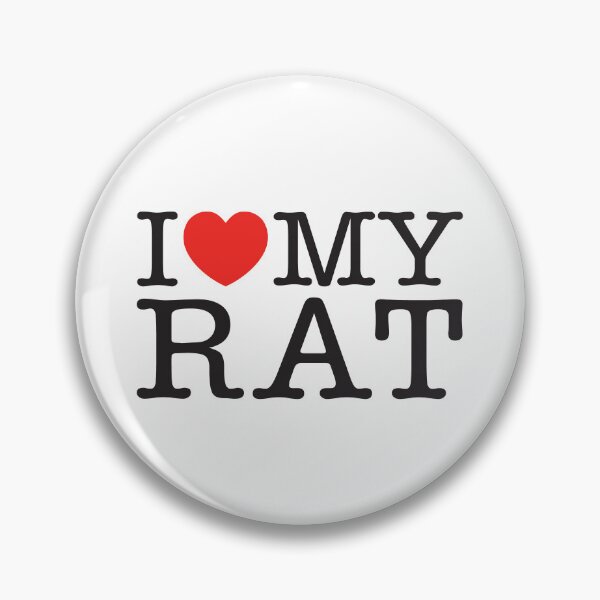 Item preview, I Love My Rat designed and sold by shitpostee.