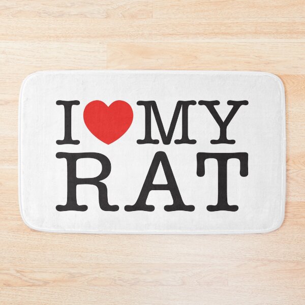 Item preview, I Love My Rat designed and sold by shitpostee.