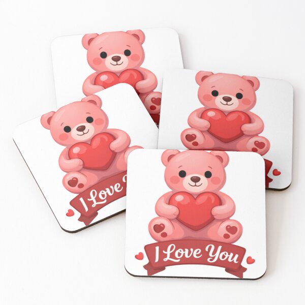 Item preview, Cute Teddy Bear Valentine Love designed and sold by TrendlyStudio.