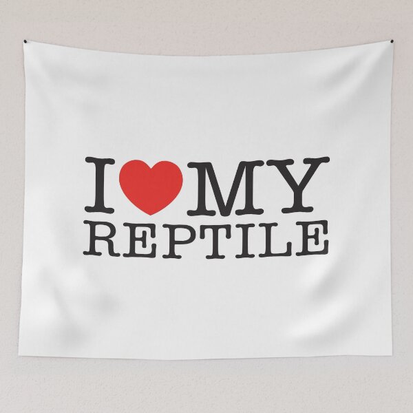 Item preview, I Love My Reptile designed and sold by shitpostee.