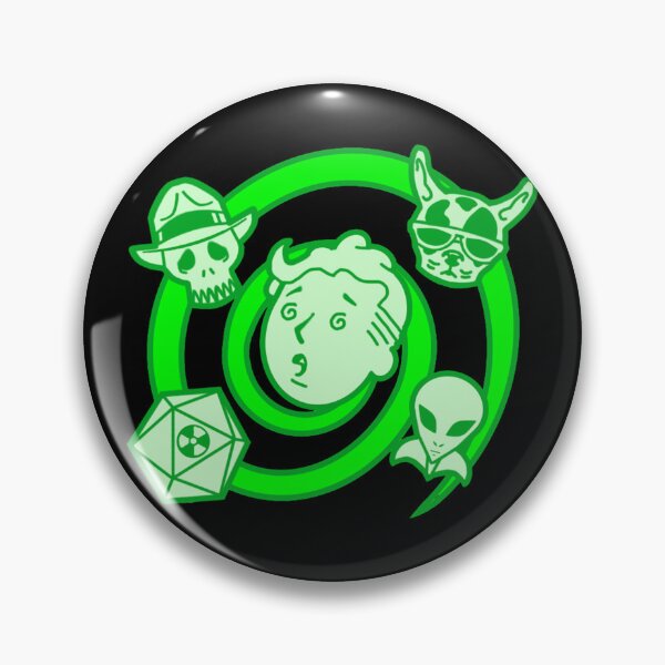 Item preview, The Wild Wastelanders Trait Icon - "Geiger Counter Green" designed and sold by Wild Wastelanders.