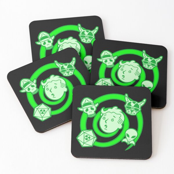 Item preview, The Wild Wastelanders Trait Icon - "Geiger Counter Green" designed and sold by Wild Wastelanders.
