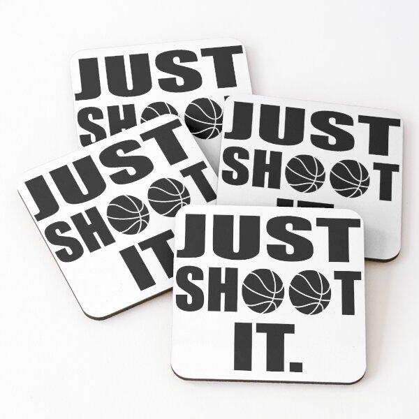 Item preview, JUST SHOOT IT. designed and sold by HoopsAndLaces.