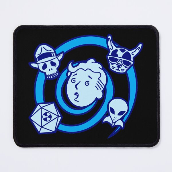 Item preview, The Wild Wastelanders Trait Icon - "Cold Fusion Blue" designed and sold by Wild Wastelanders.