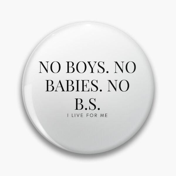 Item preview, No boys, no babies, no bullshit, 4b is a lifestyle, freedom! designed and sold by InvokeNadia.