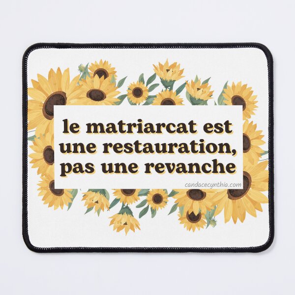 Item preview, Matriarcat Sticker Feminist Quote Empowerment Matriarchy is Restoration Witchy Feminist Gift Women Power Sticker designed and sold by CandaceCynthia.