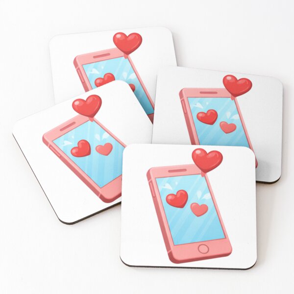 Item preview, Digital Love Message Hearts designed and sold by TrendlyStudio.