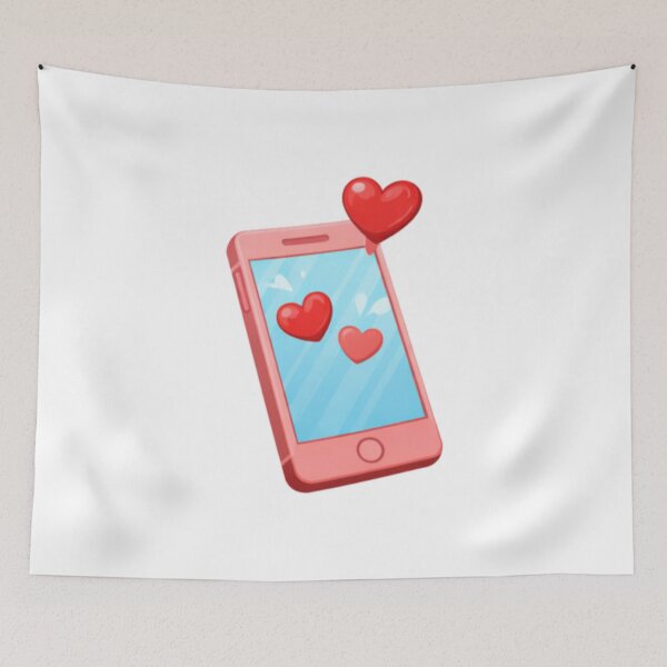 Item preview, Digital Love Message Hearts designed and sold by TrendlyStudio.