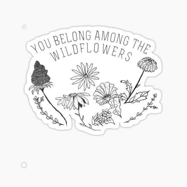 Tom Petty Wildflowers Stickers | Redbubble