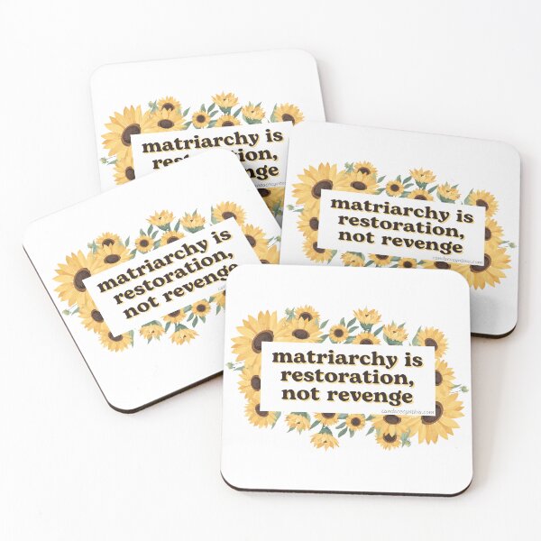 Item preview, Matriarchy Feminist Quote Empowerment Matriarchy is Restoration Witchy Feminist Gift Women Power designed and sold by CandaceCynthia.
