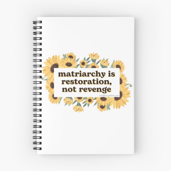 Item preview, Matriarchy Feminist Quote Empowerment Matriarchy is Restoration Witchy Feminist Gift Women Power designed and sold by CandaceCynthia.