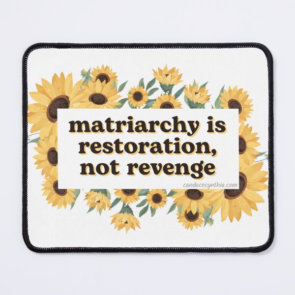 Item preview, Matriarchy Feminist Quote Empowerment Matriarchy is Restoration Witchy Feminist Gift Women Power designed and sold by CandaceCynthia.